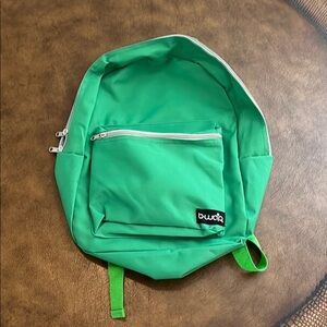 B-wap Unisex Green Backpack with Front Pocket NEW